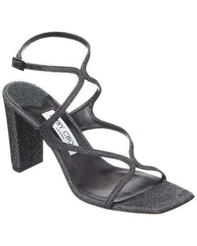 JIMMY CHOO AZIE 85 GLITTER SANDAL