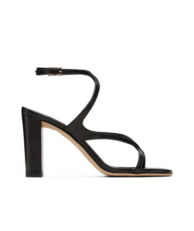 Jimmy Choo Azie 85 High Heel Sandals In Black