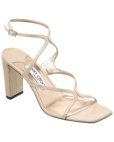 JIMMY CHOO AZIE 85 LEATHER SANDAL