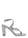 Jimmy Choo Sandalias - Gris In Silver