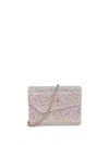 Jimmy Choo Candy Clutch Bag In Fabric With Glitter