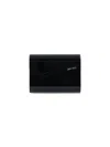 Jimmy Choo Candy Logo Acrylic Clutch In Black