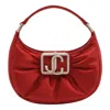 Jimmy Choo Mini Edie Top-handle Bag In Red