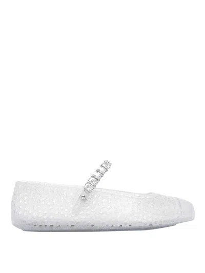 Jimmy Choo Transparent The Jelly Flats
