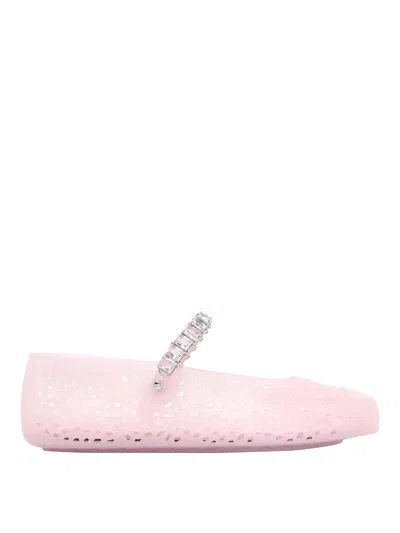 JIMMY CHOO THE JELLY FLATS
