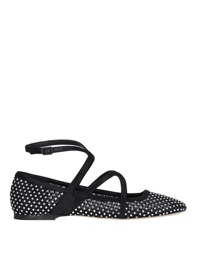 JIMMY CHOO BAILARINAS - NEGRO