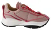 Jimmy Choo Ballet Chic Padded Women's Sneakers In Pink
