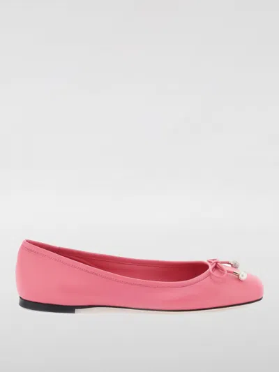 Jimmy Choo Ballet Flats  Woman Color Baby Pink In 婴儿粉