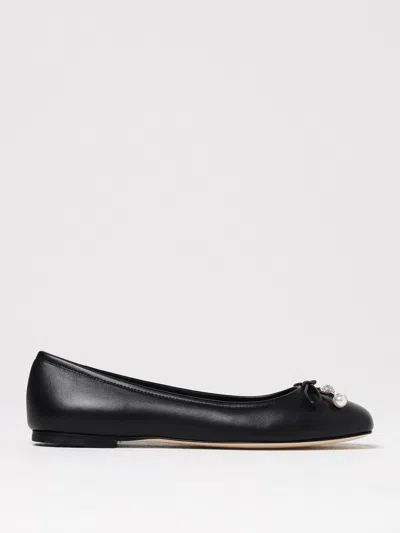 JIMMY CHOO BALLET FLATS JIMMY CHOO WOMAN COLOR BLACK,G49886002
