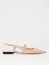 Jimmy Choo Didi Patent Leather Slingback Flats In Black