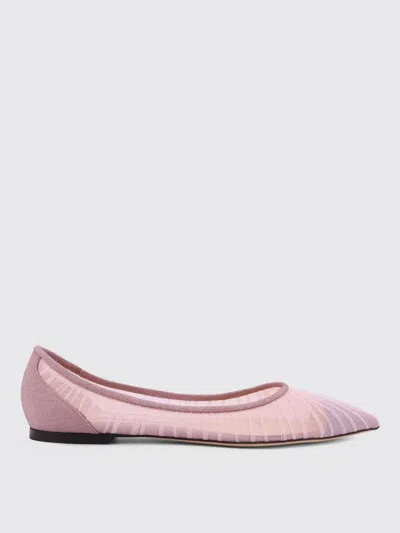 Jimmy Choo Ballet Flats  Woman Color Pink