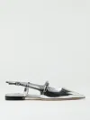 Jimmy Choo Ballet Flats  Woman Color Silver In Silver