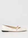 Jimmy Choo Ballet Flats  Woman Color White