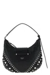 Jimmy Choo 'bar Hobo' Shoulder Bag In Black