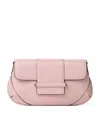 Jimmy Choo Bar Mini Chain Wallet In Pink