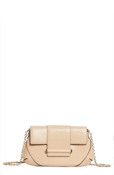 Jimmy Choo Bar Snake Embossed Leather Wallet On A Chain