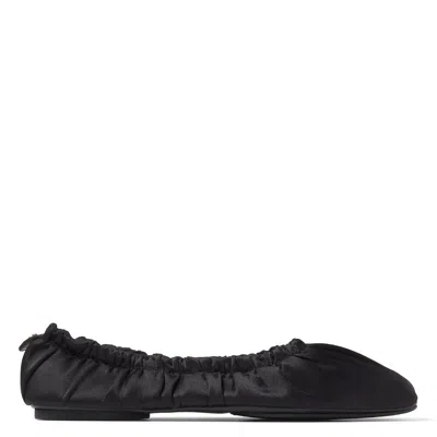 Jimmy Choo Bardo Satin Ballerina Flats In Multi