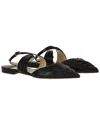 Jimmy Choo Basil Leather Flat