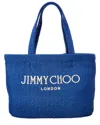 JIMMY CHOO JIMMY CHOO BEACH EAST-WEST RAFFIA TOTE