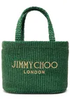 Jimmy Choo Beach Mini Raffia Tote