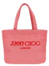 JIMMY CHOO JIMMY CHOO 'BEACH TOTE E/W' SHOPPING BAG