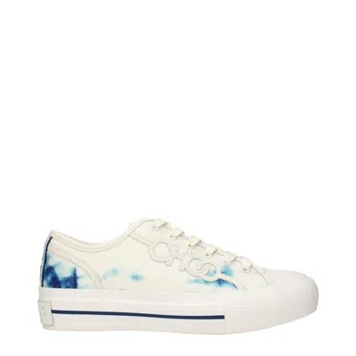 Jimmy Choo Beige Fabric Low Tops In Pink