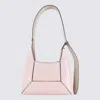 Jimmy Choo Structured Shoulder Bag Adjustable Strap In Macaron/gold