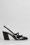 Jimmy Choo Belinda 70 Pumps In Black Patent Leather In Black