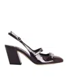 Jimmy Choo Belinda 70 Crystal-embellished Patent-leather Slingback Pumps