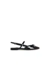 Jimmy Choo Belinda Embellished Patent Leather Flats In Black