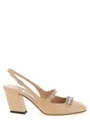 Jimmy Choo 70mm Belinda Crystal-embellished Slingback Pumps In Pink