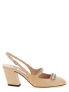 Jimmy Choo 70mm Belinda Crystal-embellished Slingback Pumps In Pink