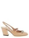 Jimmy Choo 70mm Belinda Crystal-embellished Slingback Pumps In Pink