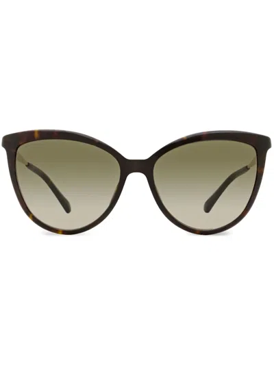 Jimmy Choo Belinda Sunglasses In Brown