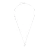 Jimmy Choo Women Diamond Jc Chain Necklace In Metallic
