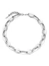 Jimmy Choo 'linkage De Diamant' Necklace In Metallic