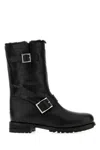 Jimmy Choo Biker Boot In Black