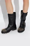 Jimmy Choo ‘biker Ii' Studded Ankle Boots In Black
