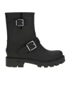 Jimmy Choo Biker Rain Black Tpu Rain Boots Black 42 In Black