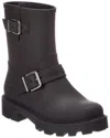 Jimmy Choo Biker Rubber Rain Boot In Black