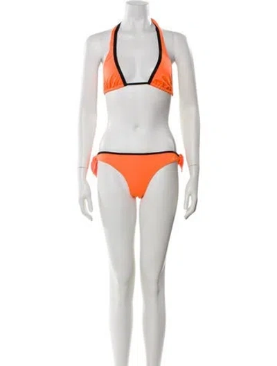 Pre-owned Jimmy Choo Bikini W/ Tags In Orange