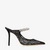 Jimmy Choo Bing 100 Mules In Black