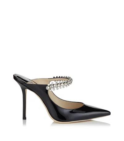Jimmy Choo Bing 100 Leather Mules In Black