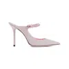 Jimmy Choo Pointed Toe Mules In Beige