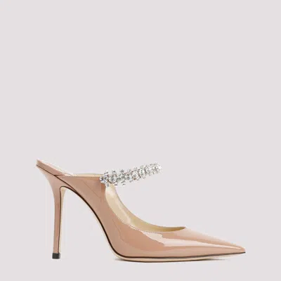 Jimmy Choo Bing 100 Sandals In Ballet Pink