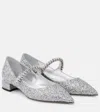 Jimmy Choo Bing 25 Embellished Mary Jane Pumps