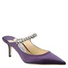 Jimmy Choo Bing 65 Satin Mule