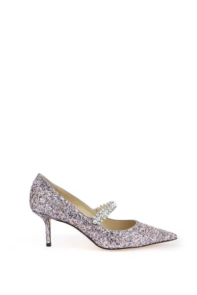 Jimmy Choo Bing 65 Pumps With Glitter And Crystals Women