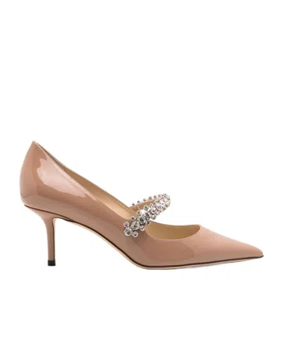 Jimmy Choo Bing 65mm Leather Pumps In Brown