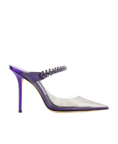 JIMMY CHOO JIMMY CHOO EMBELLISHED POINTED TOE PUMPS
